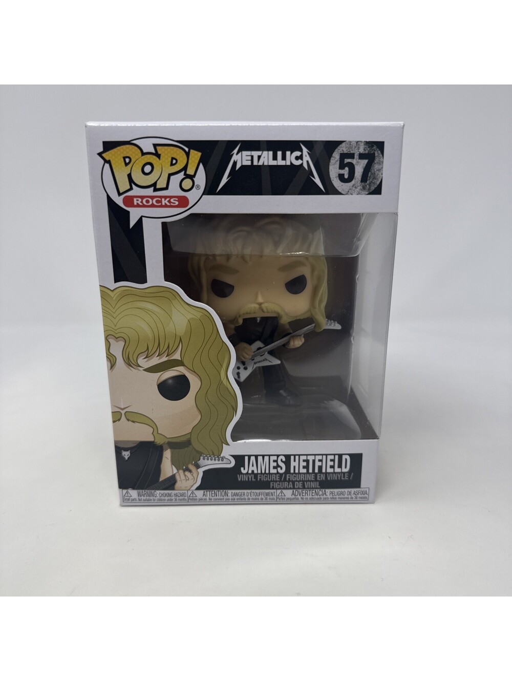 New! Funko Pop! JAMES HETFIELD #57